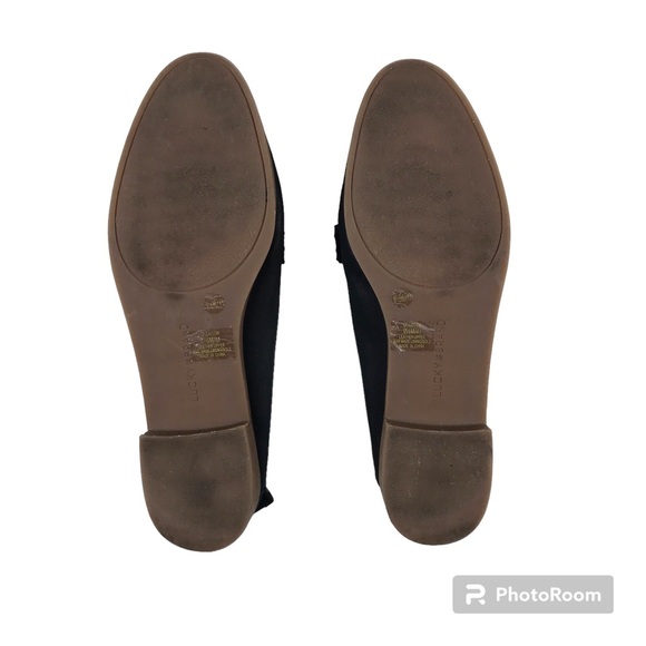 Lucky Brand Black Leather Loafer - Picture 9 of 10